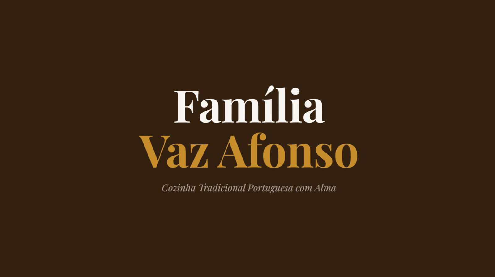 Restaurante Família Vaz Afonso